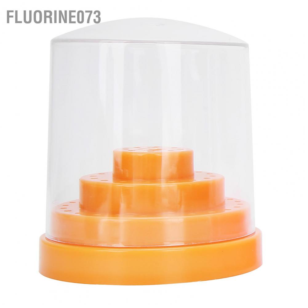 [Hàng mới về] Set 4 hộp 48 lỗ chứa giữ đầu mài mũi khoan móng tay