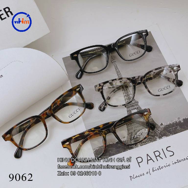 Kính cận thời trang cao cấp Gucci mẫu mới 2022 dành cho nam và nữ