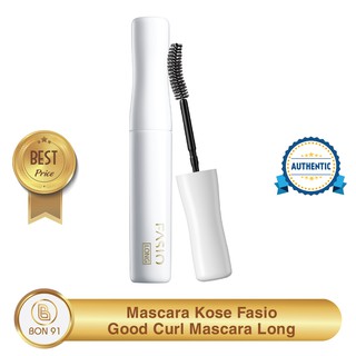 Mascara Kose Fasio Good Curl Mascara Long làm dài, cong mi - Bon91