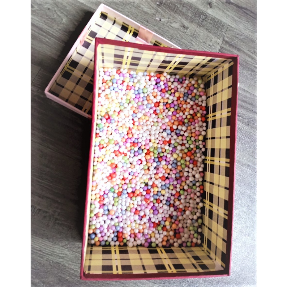 (có 4 size)Hộp quà tặng sinh nhật, Hộp hình chữ nhật,tặng kèm hạt xốp và thiệp