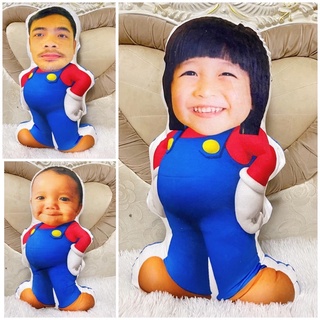 Gối Mario ghép mặt