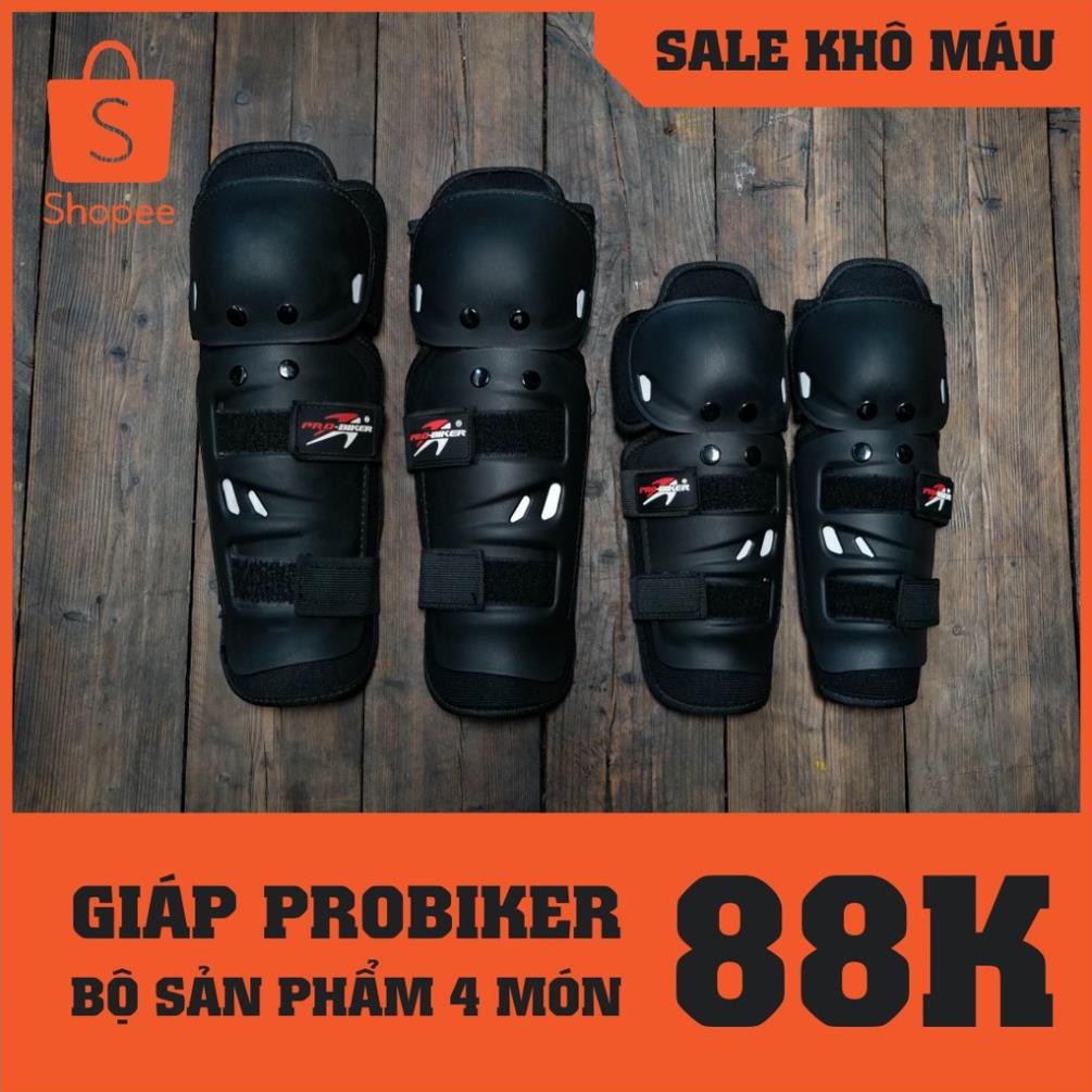 12.12 Giáp Bảo Hộ Tay Chân - Pro Biker Bền Chắc new . Hàng Chuẩn new