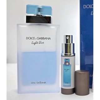 Nước Hoa Nữ Dolce Gabbana Light Blue Eau Intense Chính Hãng 10ml