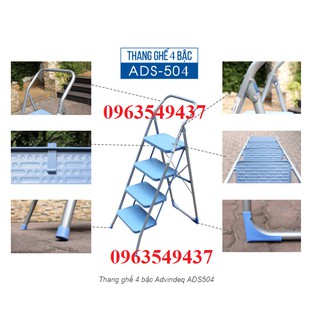 Thang ghế bốn bậc ads504