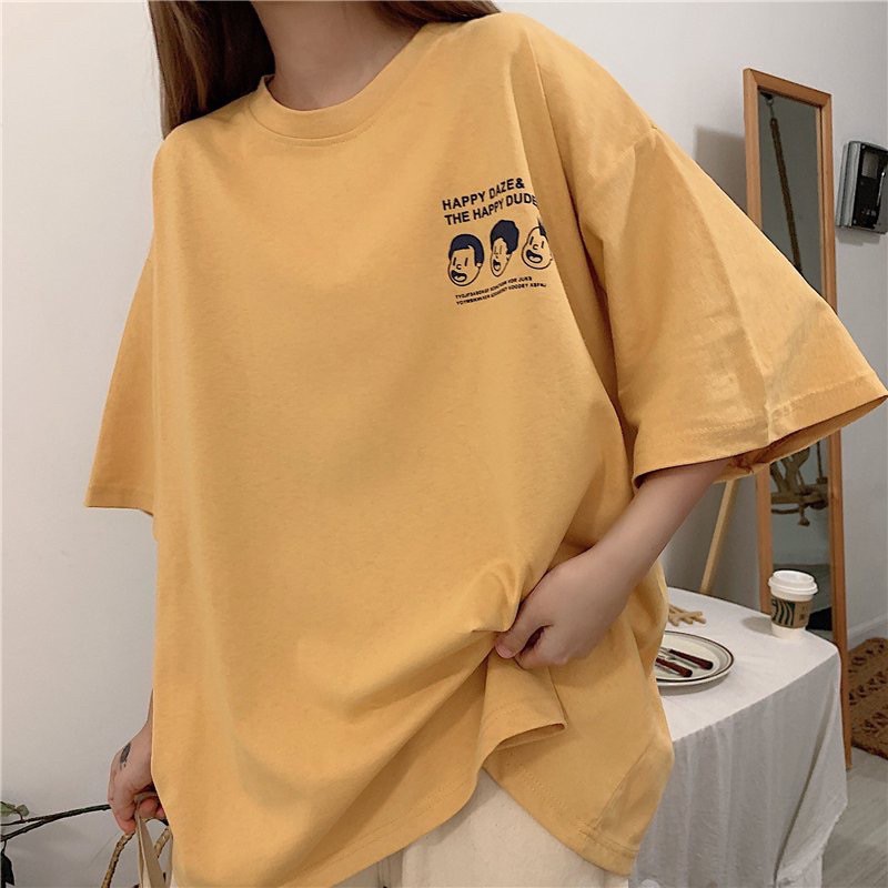 Áo thun nam nữ 💥FREESHIP💥Áo thun in hình hoa cúc vẩy sơn siêu xinh dáng rộng [ao thun oversize]