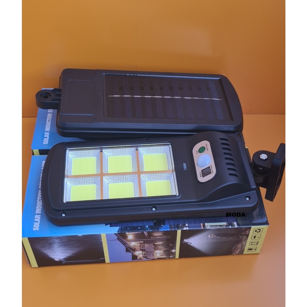 Đèn năng lượng mặt trời liền thể 120 LED COB siêu sáng
