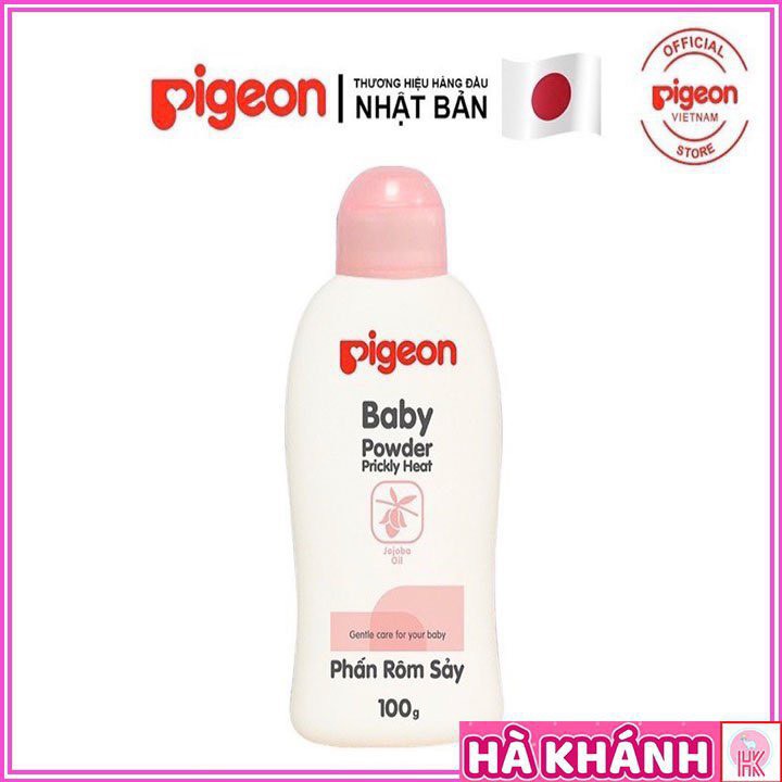 Phấn rôm Pigeon 100g