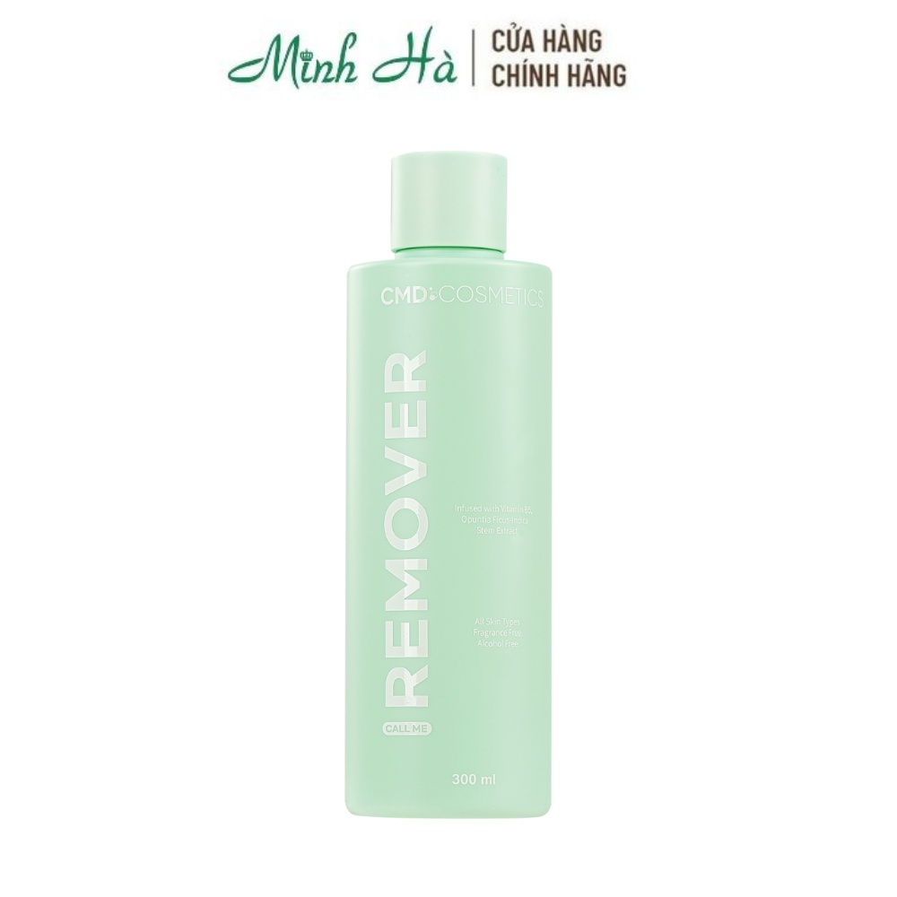 Nước tẩy trang Call Me Remover 300ml chiết xuất xương rồng chống lão hóa và làm dịu da