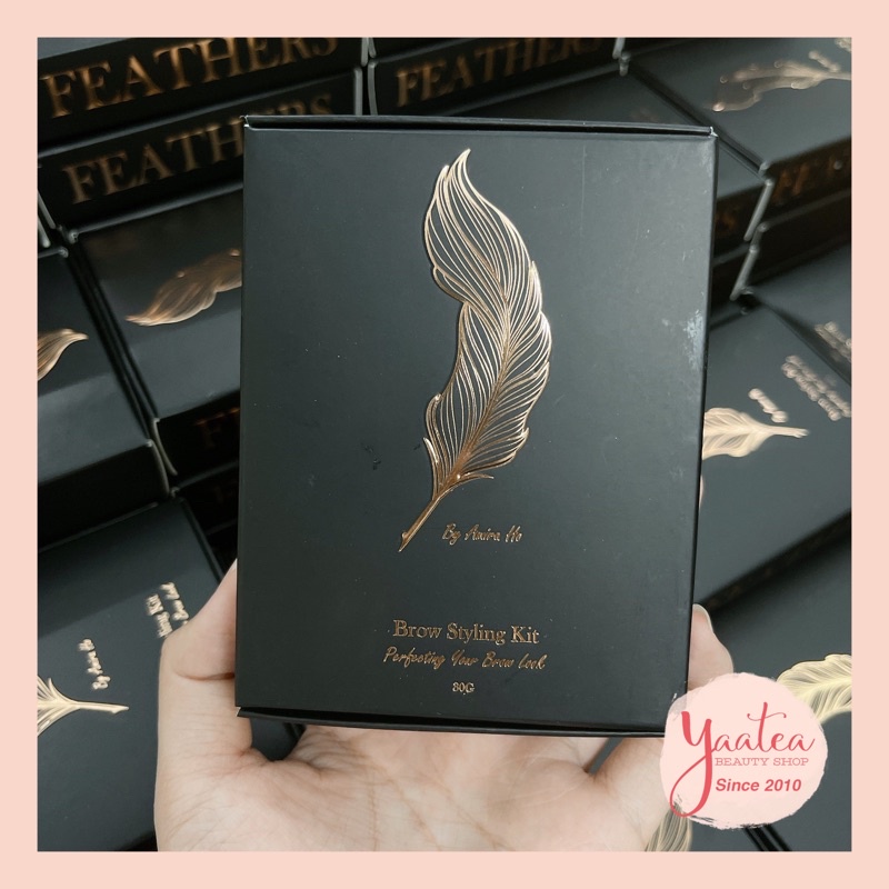 Sáp Định hình Chân Mày Feathers Mẫu mới New Packaging, New Texture