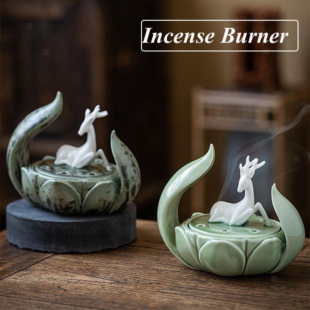 KRNY Đế Đốt Trầm Hương Thủ Công Dùng Trang Trí Nhà Cửa