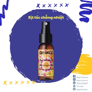 [AMIKA] Xịt dưỡng tóc giữ nếp, chống nhiệt Amika the wizard detangling primer