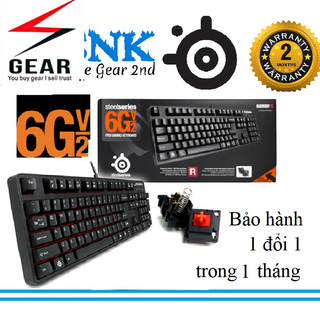 Bàn phím cơ steelseries 6GV2 cherry red switch snk