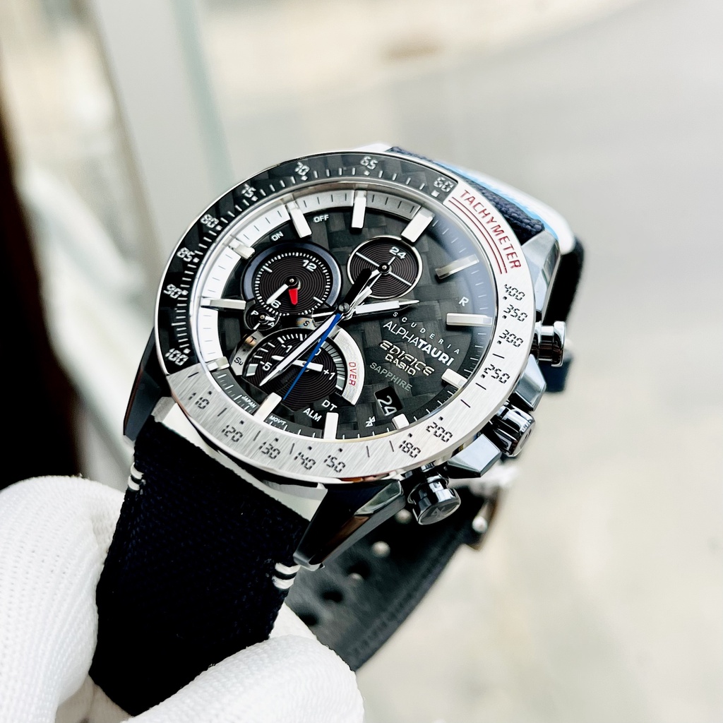 Đồng hồ nam dây vải Casio Edifice EQB 1000AT 1A