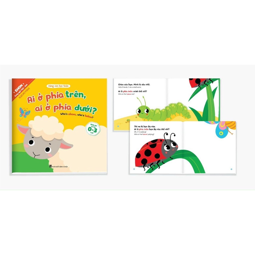 SÁCH - COMBO 8 CUỐN TOÁN HỌC ĐẦU ĐỜI CHO BÉ TỪ 0-3 TUỔI