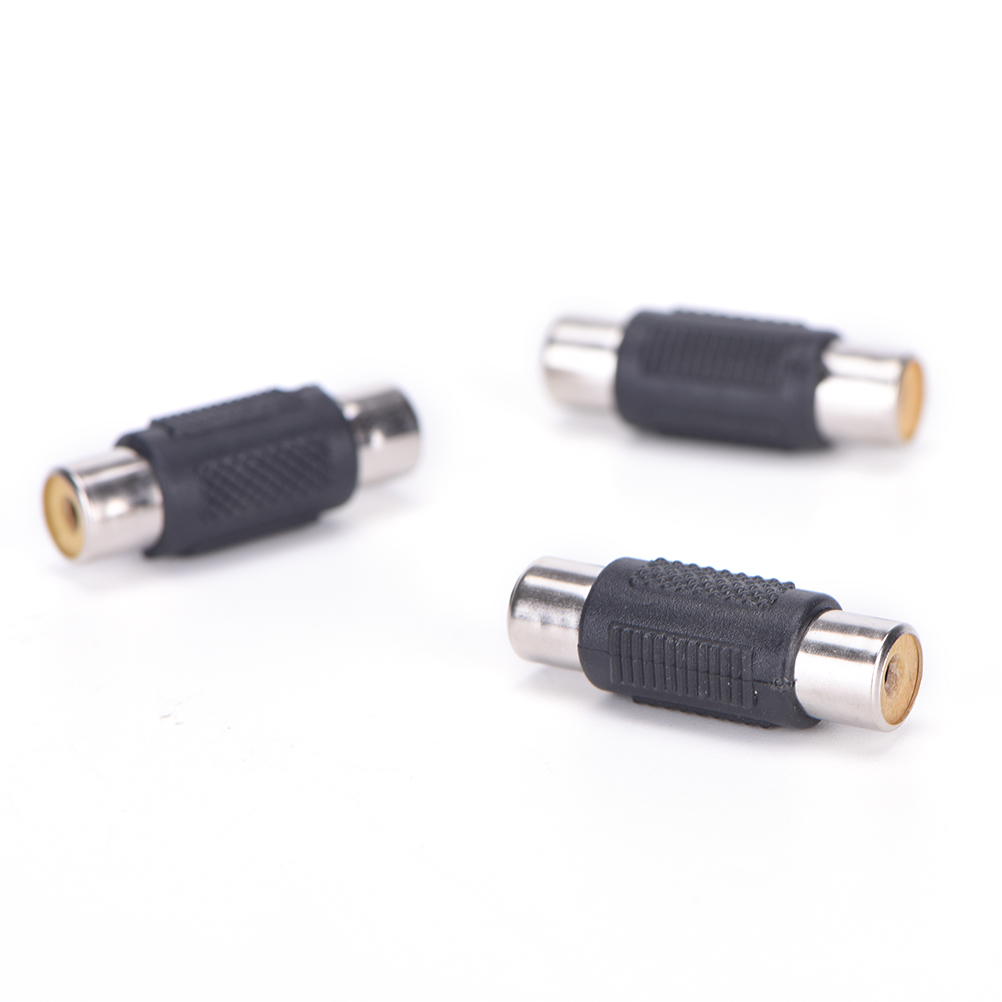 Set 10 Đầu Chuyển Đổi Âm Thanh Video Rca Female Sang Female | BigBuy360 - bigbuy360.vn