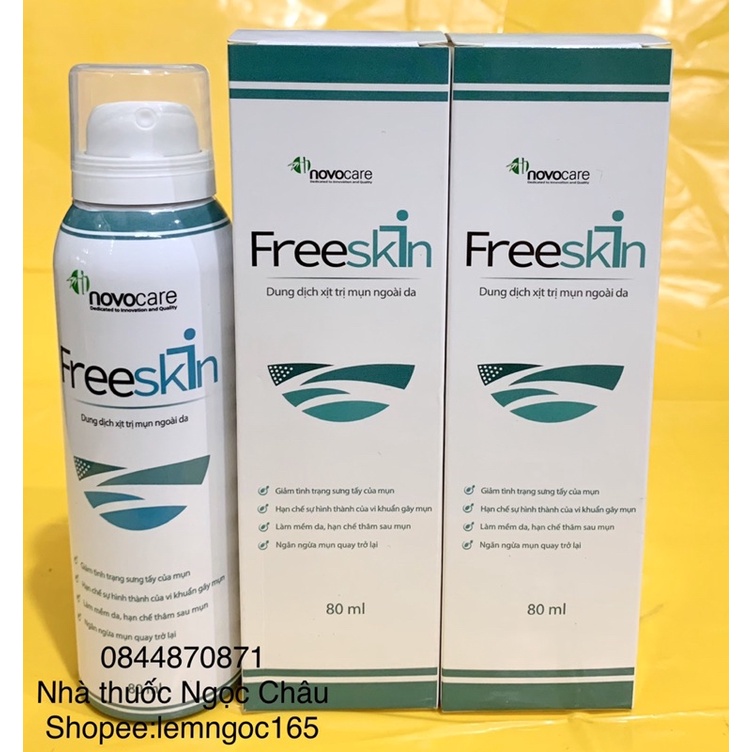 ✅Chính hãng ✅Xịt mụn lưng Freeskin | BigBuy360 - bigbuy360.vn