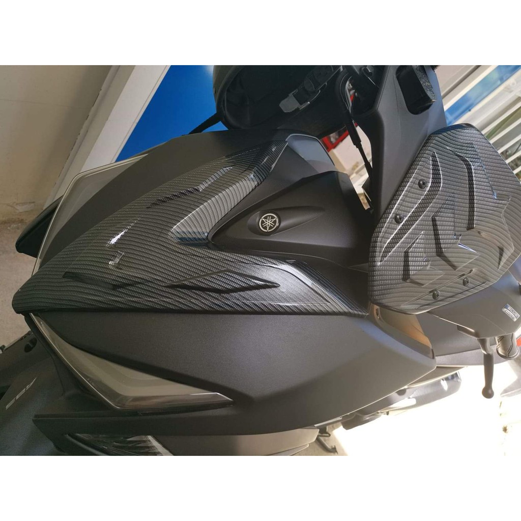 Phụ Kiện Ốp Yamaha NVX, Aerox 125, 155 V1 2017, 2018, 2019, 2020 Carbon Cacbon Đồ chơi, Trang Trí, Bảo Vệ Xe Máy