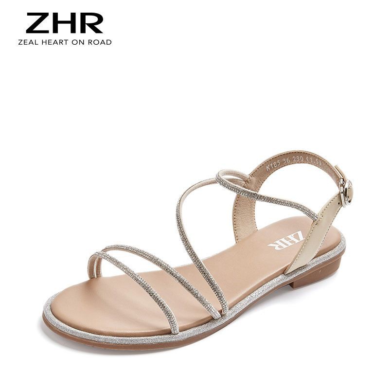 Dép xăng đan Sandal nữ ZHR trademark cao cấp mẫu mới nhất