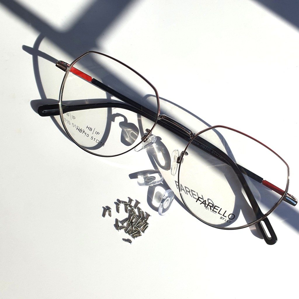 Đệm mũi silicon trắng trong gọng kính chống trượt tiện lợi Lilyeyewear | BigBuy360 - bigbuy360.vn