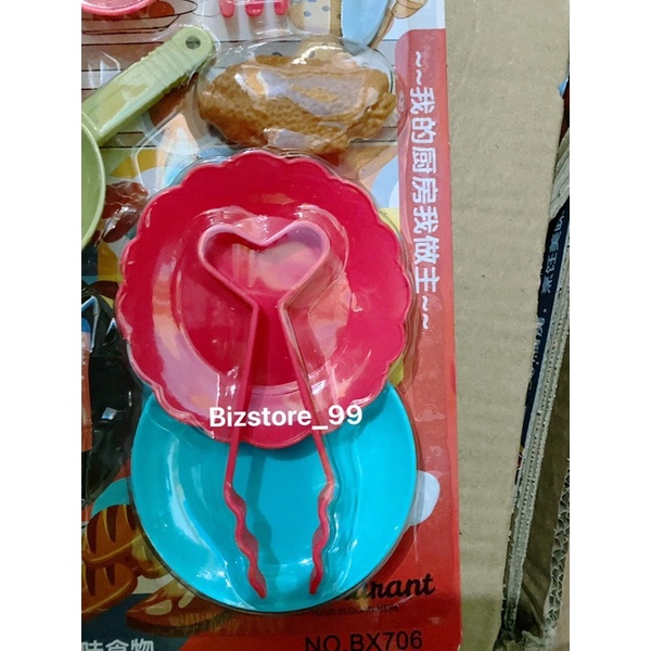 Đồ chơi cắt hoa quả - rau củ nhựa cho bé