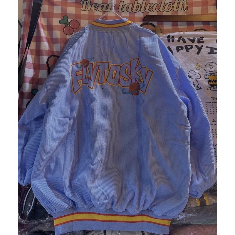 ÁO KHOÁC BOMBER ULZZANG CHẤT NHUNG TĂM CỰC HOT (hình thật) | BigBuy360 - bigbuy360.vn