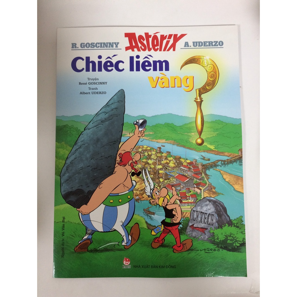 Sách - Astérix - Chiếc liềm vàng