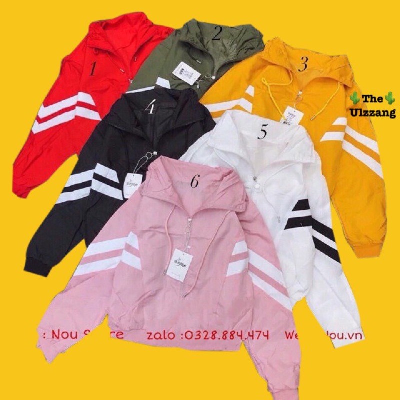 🌵 𝐓𝐡𝐞𝐔𝐥𝐳𝐳𝐚𝐧𝐠 🌵 CM Áo Gió Tay 2 Sọc Siêu Đẹp  (Kèm Video, Hình Thật)