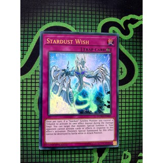[ Đỗ Lạc Shop ] Thẻ Bài Mint90 Yugioh Trap Stardust Wish - DUPO-EN007 - Ultra