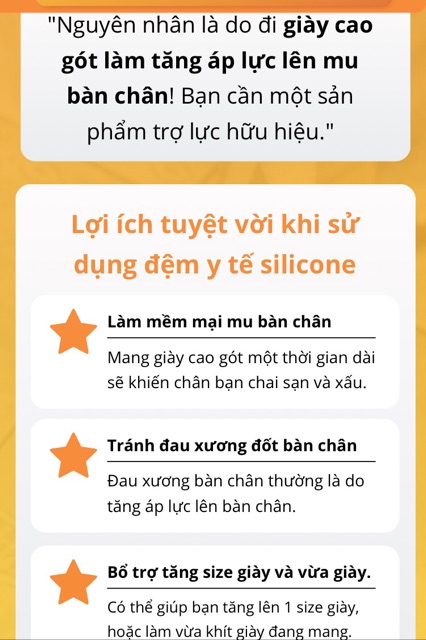 Đệm y tế bảo vệ mu bàn chân