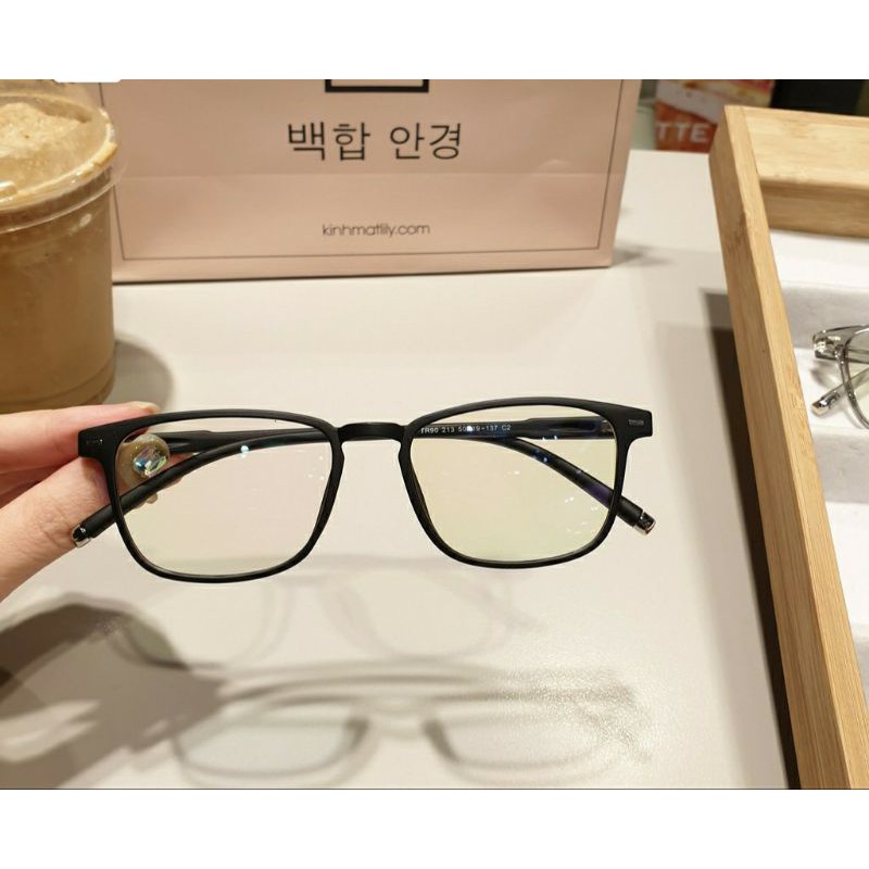 Gọng kính cận vuông chất liệu nhựa dẻo mã 213 nhiều màu | BigBuy360 - bigbuy360.vn