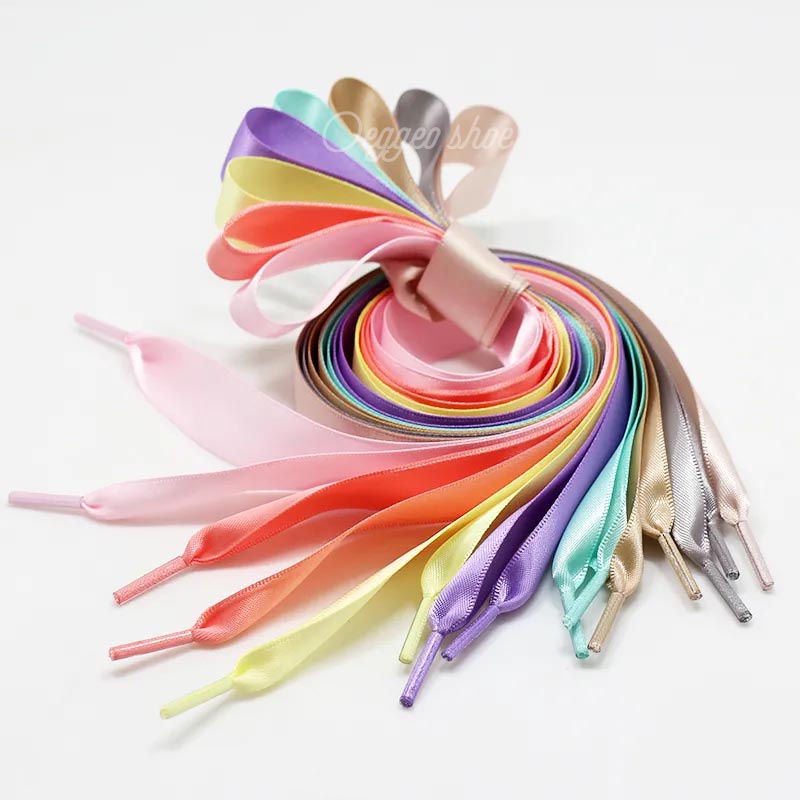 Dây giày 2cm rộng 1m bằng Satin thời trang