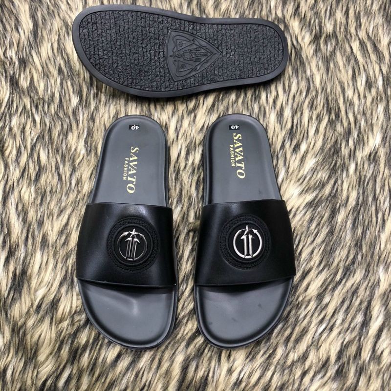 [Mã ICB1219 giảm 25% đơn 50K] Dép nam quai ngang đế cao su