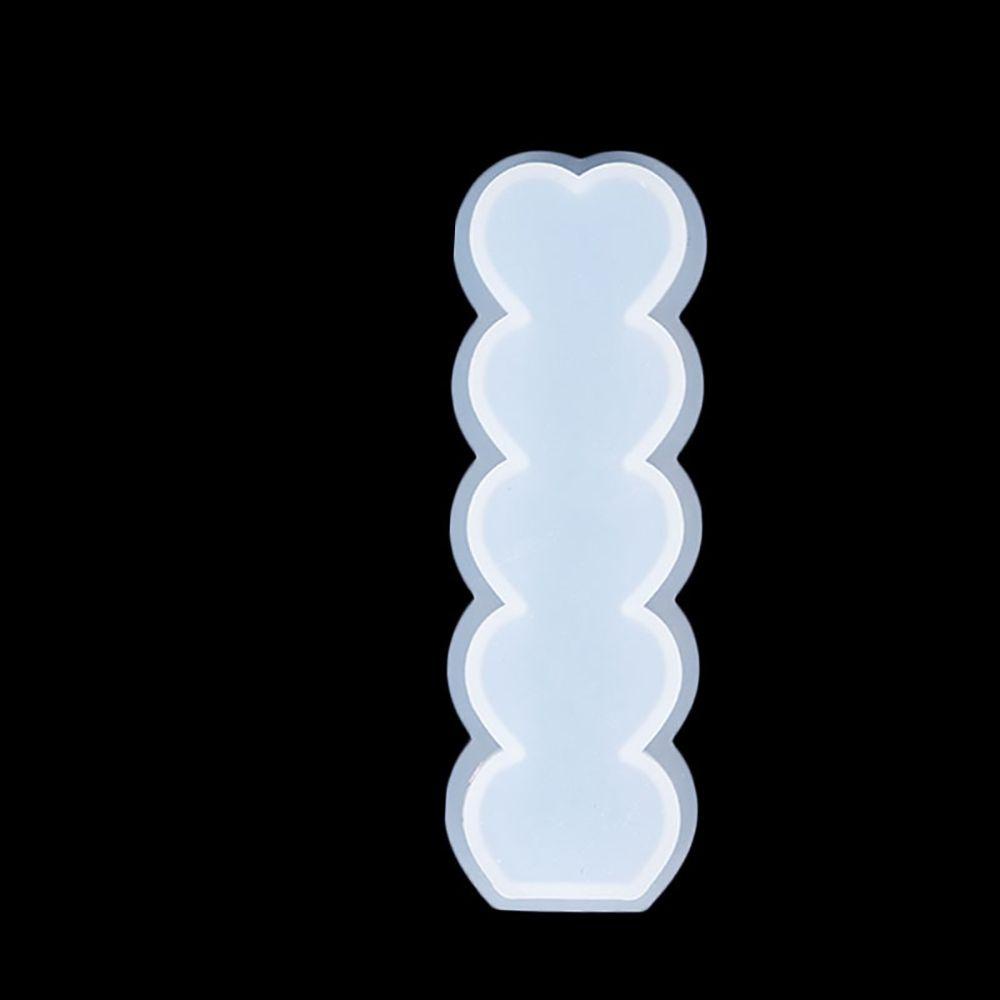 Khuôn Silicone Tạo Hình Làm Nến Hình Trái Tim DIY