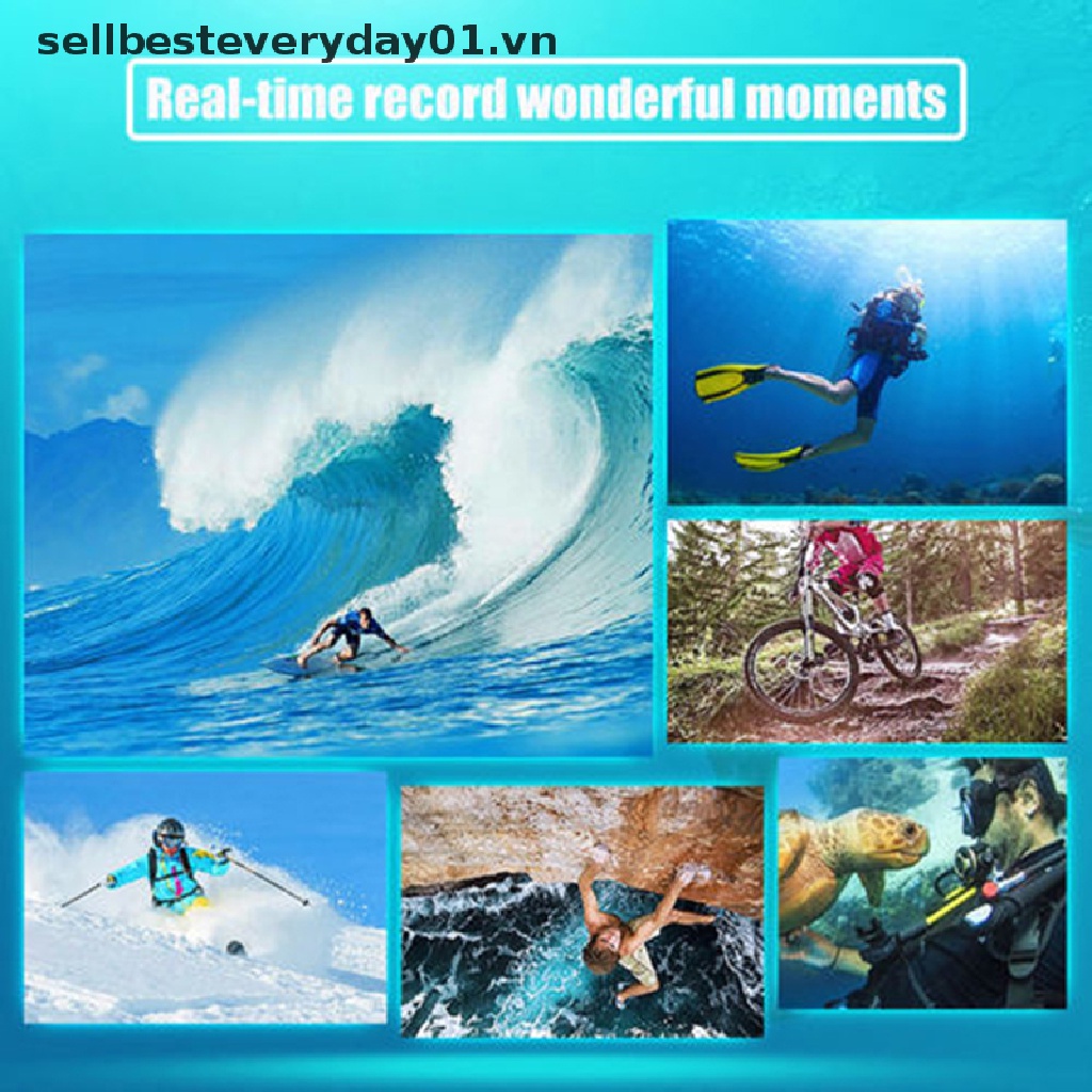 Camera hành trình hai màn hình 4K 1080P HD 2'' chống thấm nước As Go Pro UK
 | BigBuy360 - bigbuy360.vn