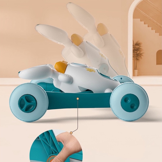 Xe tập đi cho bé ,xe đẩy cho bé tập đi chống lật đa năng có trò chơi có nhạc.