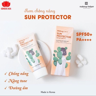 Kem chống nắng trắng da makeup helper tone up sun hàn quốc