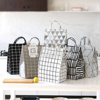 Túi Đựng Hộp Cơm Giữ Nhiệt Đa Lớp Hoa Văn Nhật