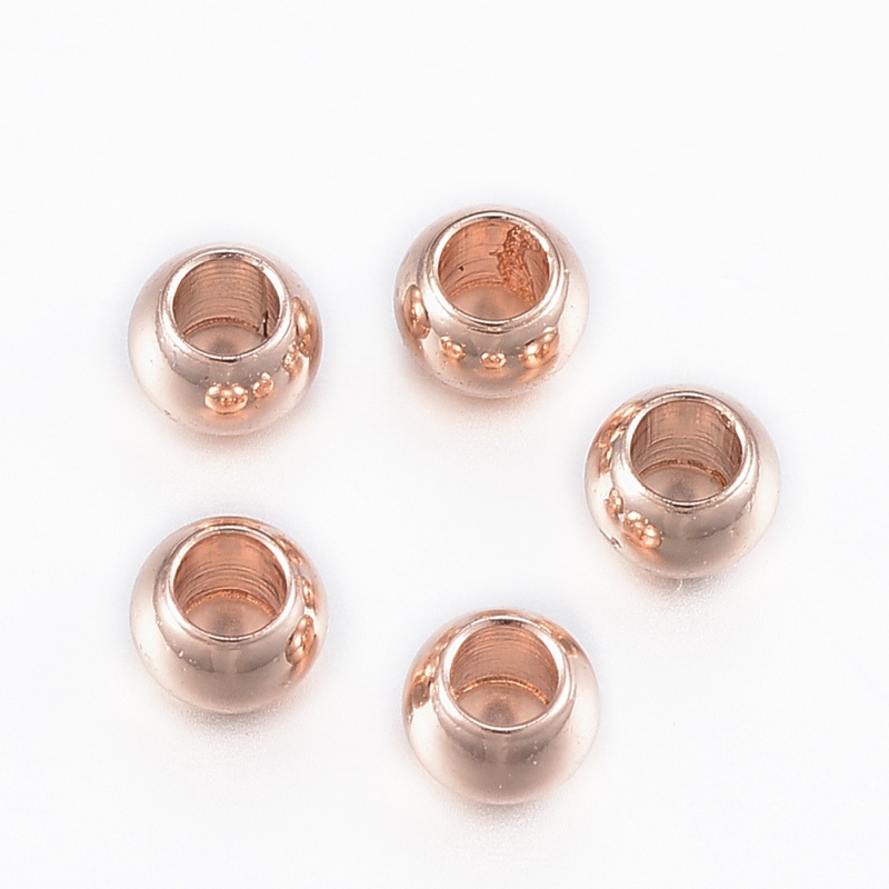 5-1000 Hạt Xâu Làm Trang Sức Bằng Thép Không Gỉ 304 2~12x1.2~9mm: 0.8~5mm