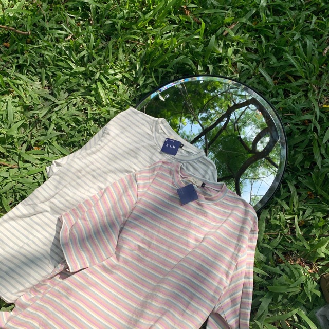KIM - STRIPED T- SHIRT - Áo phông kẻ | BigBuy360 - bigbuy360.vn