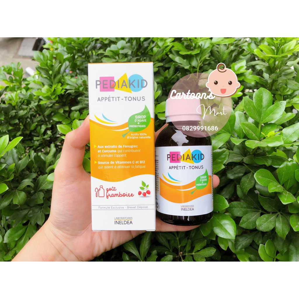 Siro Pediakid Nội Địa Pháp Đủ Loại Cho Bé, Cung cấp Các Vitamin Và Các Chất Cần Thiết Cho Bé Từ 6 Tháng