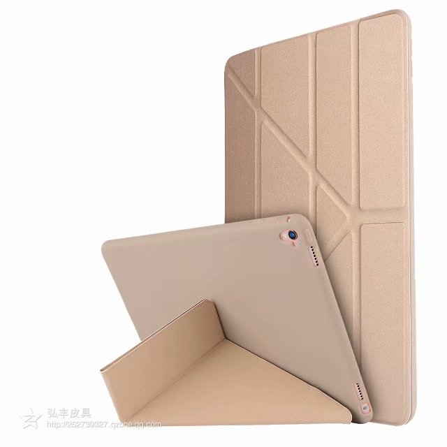 Bao Da Máy Tính Bảng Pu + Tpu Dẻo Nắp Gập Tự Động Tắt Mở Màn Hình Thông Minh Cho Apple Ipad Pro 9.7 (2016) A1674 A1673 9.7 Inch