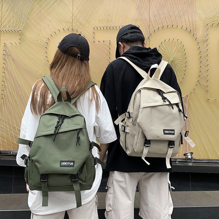 Túi đi học nam phiên bản hàn quốc Harajuku ulzzang ba lô nữ học sinh cấp 2 dung lượng lớn học sinh trung học cơ sở