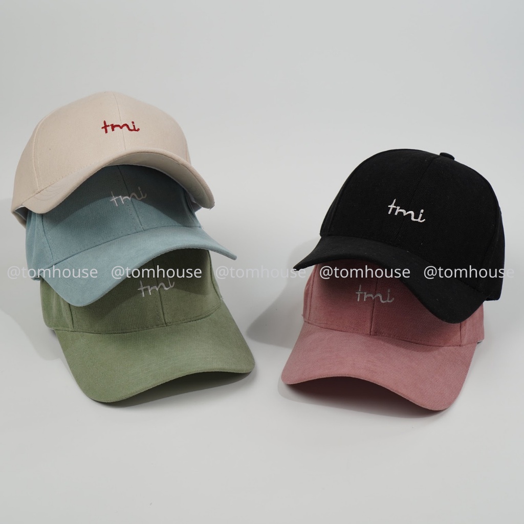 Mũ lưỡi trai, nón kết đội đầu thêu chữ chất nỉ nhung cao cấp phụ kiện thời trang Unisex Tom House