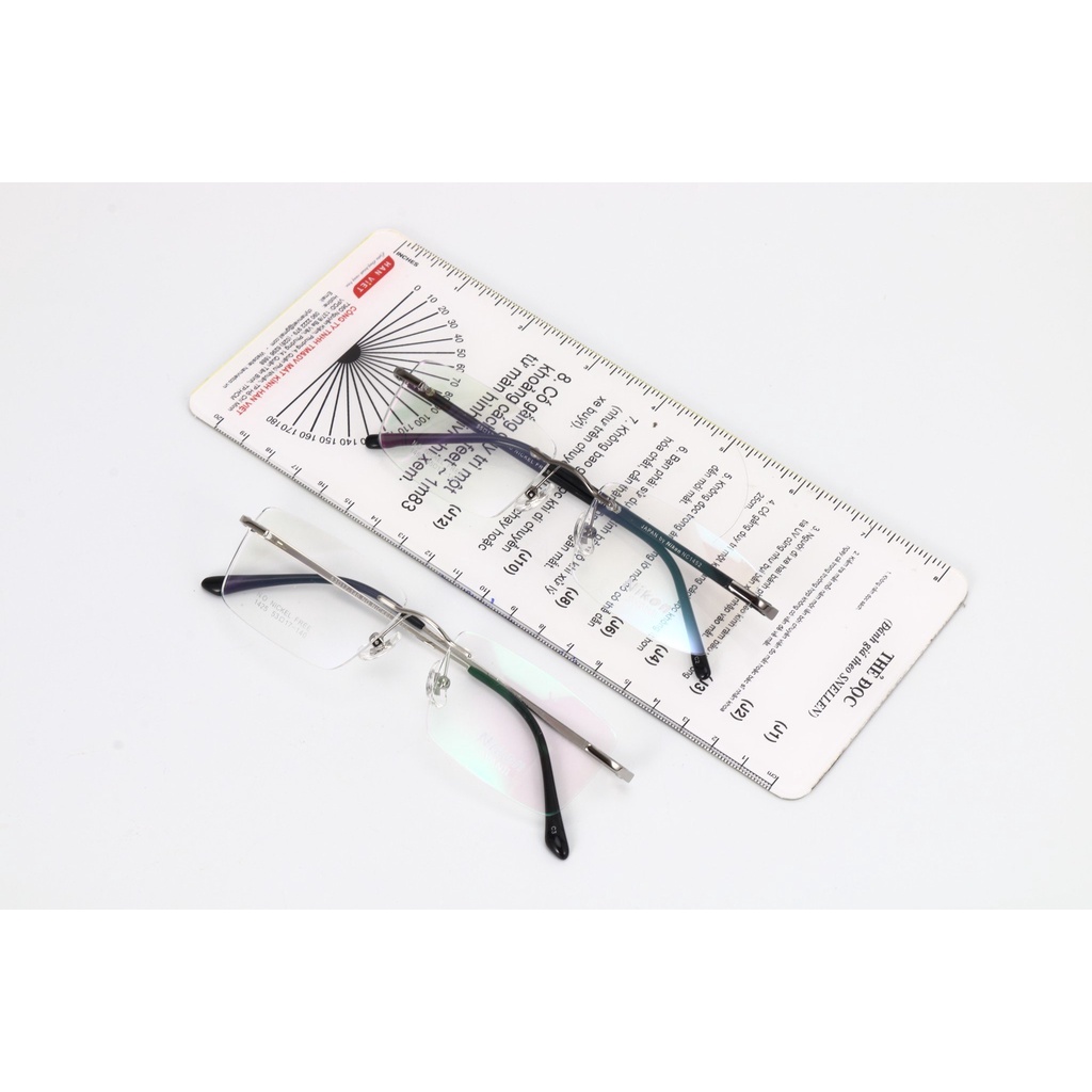 Gọng Kính Khoan Không Viền Hợp Kim Nam Nữ Avanti NC 1452