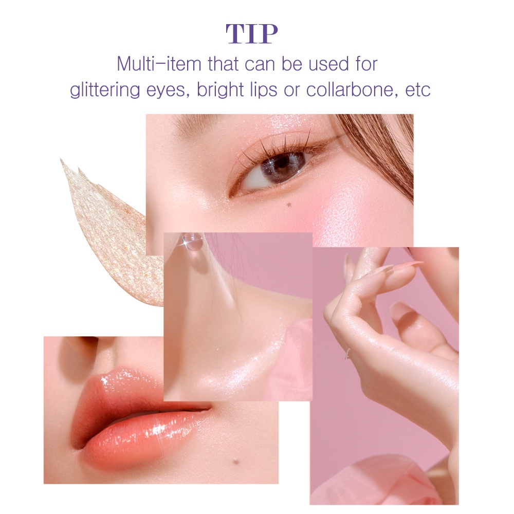Phấn Mắt Lấp Lánh 3.2g Trang Điểm Chuyên Nghiệp