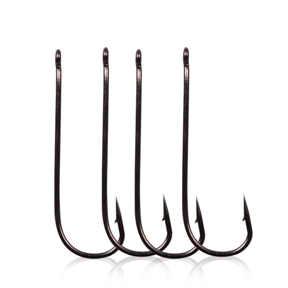 Bộ 30 Móc Câu Cá Bằng Thép Carbon Có Mắt To Tiện Dụng
