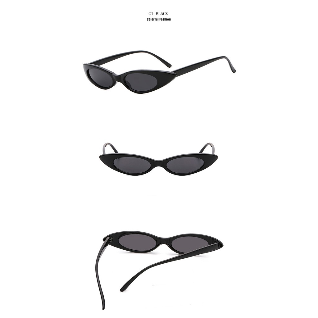 Kính mát dáng dẹt SAMJUNE chống tia UV400 phong cách retro