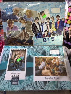 Bọc vở BTS 10 tờ