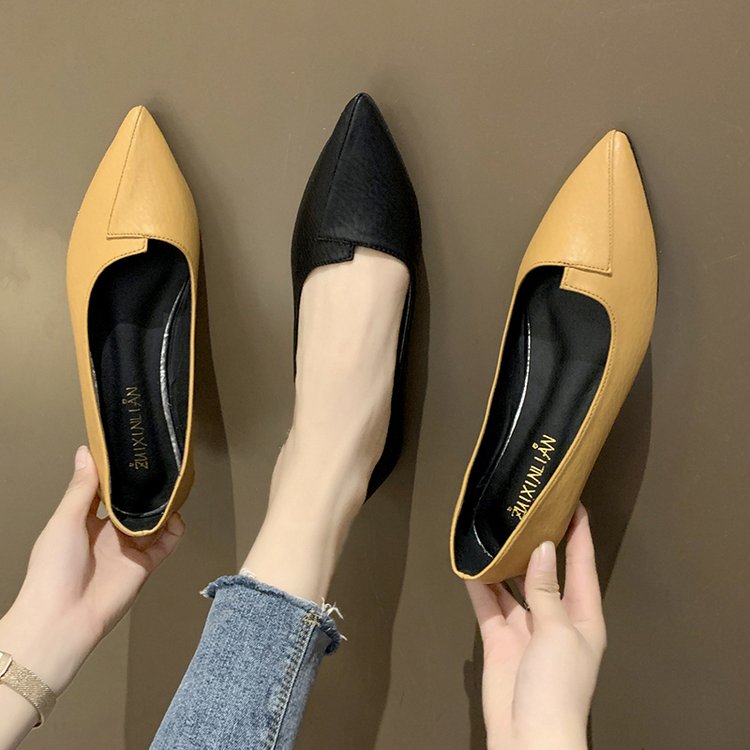 Giày Búp Bê Mũi Nhọn Đế Thấp Thời Trang Nữ Xinh Xắn | BigBuy360 - bigbuy360.vn