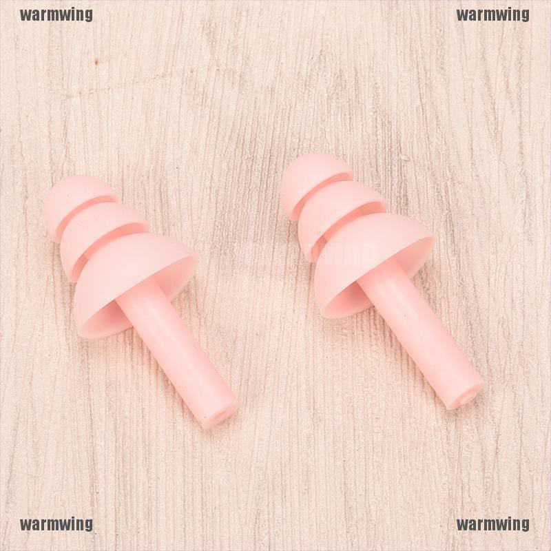 1 Cặp Nút Bịt Tai Chống Ngáy Bằng Silicone Tiện Dụng Khi Học Tập